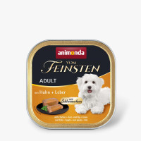 Влажный корм Animonda Vom Feinsten для собак – с курицей и печенкой, 150 г