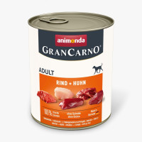 Влажный корм Animonda GranCarno для взрослых собак – с говядиной и курицей, 800 г