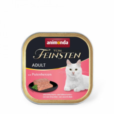 Влажный корм Animonda Vom Feinsten для кошек – с индюшачьими сердцами, 100 г