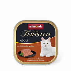 Влажный корм Animonda Vom Feinsten для кошек – с куриной печенью, 100 г