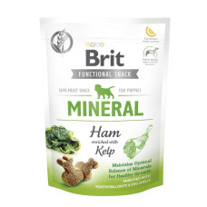 Лакомство для собак Brit Care Functional Snack Mineral Ham для здорового роста щенков – с минералами и ветчиной, 150 г