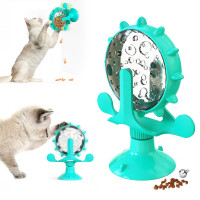 Игрушка для котов Bronzedog PetFun Кормушка на присоске, ментоловая