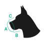 Намордник металлический Bronzedog (Колли маленькая), 25х12 см