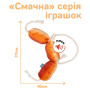 Игрушка для собак с пищалкой Barksi Сосиски с канатом
