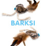Игрушка для котов Barksi Воробей с колокольчиком и перьям
