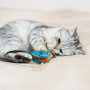 Іграшка для котів Barksi Пташка з дзвіночком і пір'ям
