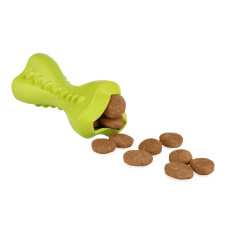 Игрушка для собак Bronzedog SMART мотивационная Кость, салатовая