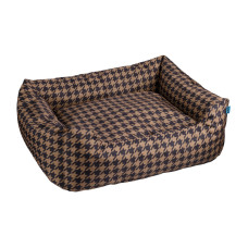 Лежак для животных Barksi Home, прямоугольный, коричневый