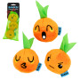 Игрушка для собак Barksi Мандарины с пищалкой, 3 шт