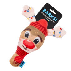 Игрушка для собак Barksi Олень с пищалкой