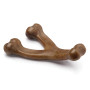 Жевательная игрушка со вкусом бекона Benebone Wishbone Bacon Medium для собак весом до 27 кг