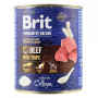 Вологий корм Brit Premium by Nature для собак, яловичина з рубцем, 800 г