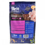 Сухой корм Brit Premium Adult S для взрослых собак малых пород, с курицей, 3 кг