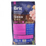Сухой корм Brit Premium Adult S для взрослых собак малых пород, с курицей, 8 кг