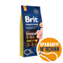 Сухой корм Brit Premium Junior M для щенков и юниоров средних пород, с курицей, 15 кг