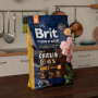 Сухой корм Brit Premium Adult M для взрослых собак средних пород, с курицей, 3 кг