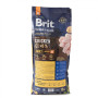 Сухой корм Brit Premium Adult M для взрослых собак средних пород, с курицей, 15 кг