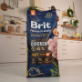 Сухой корм Brit Premium Adult M для взрослых собак средних пород, с курицей, 15 кг