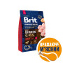 Сухой корм Brit Premium Adult L для взрослых собак крупных пород, с курицей, 3 кг