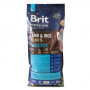 Сухой корм Brit Premium Sensitive Lamb для собак с чувствительным пищеварением, с ягненком, 15 кг