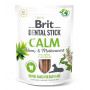 Лакомство для собак Brit Dental Stick Calm с успокаивающим действием – с коноплей и пустырником, 7 шт, 251 г