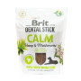 Лакомство для собак Brit Dental Stick Calm с успокаивающим действием – с коноплей и пустырником, 7 шт, 251 г