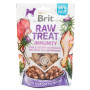 Ласощі для собак Brit Dog Raw Treat Freeze-dried Immunity для зміцнення імунітету у собак – з ягням і куркою, 40 г
