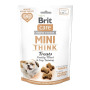 Лакомство для собак мелких пород Brit Care Mini Treats Think для умственных способностей – с индейкой и арахисовым маслом, 50 г