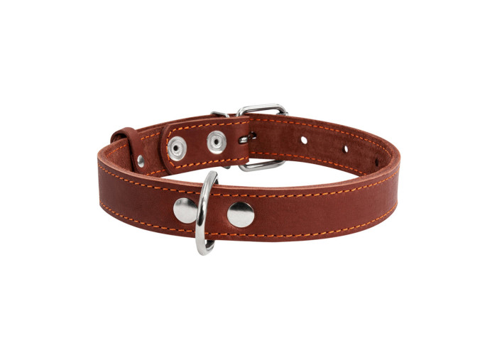 Ошейник CoLLaR одинарный, коричневый