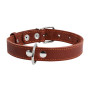 Ошейник CoLLaR одинарный, коричневый