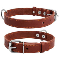 Ошейник CoLLaR одинарный, коричневый