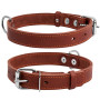 Ошейник CoLLaR одинарный, коричневый