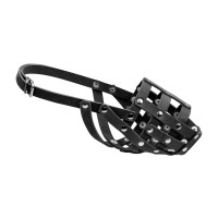 Намордник м'який "CoLLaR" №2 (доберман, вівчарка сука, далматин), чорний, 26х11 см