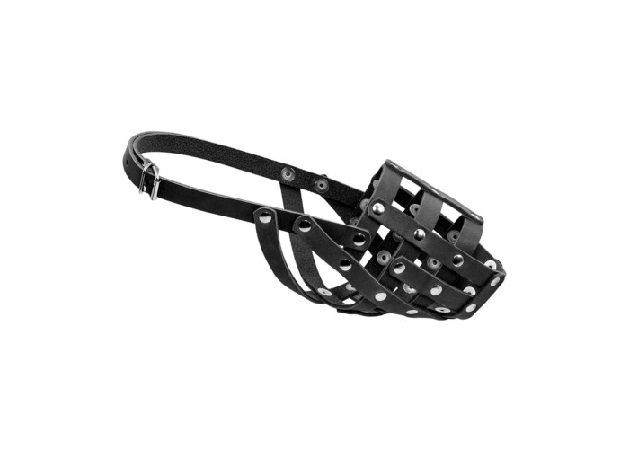 Намордник м'який "CoLLaR" №2 (доберман, вівчарка сука, далматин), чорний, 26х11 см
