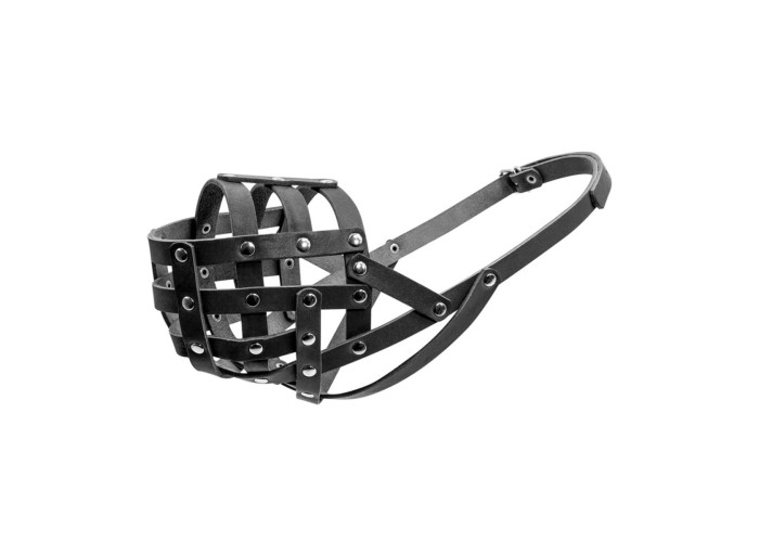 Намордник мягкий "CoLLaR" №4 (ротвейлер кобель), черный, 36х10 см