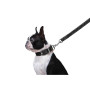 Поводок "Dog Extreme" нейлоновый двойной, длина 122 см, черный
