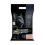 Растительный наполнитель SUPERCAT Биобентонит комкующийся для кошачьих туалетов, 2.5 кг