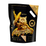 Кукурудзяний наповнювач SUPERCAT Преміум, що комкується для котячих туалетів, 2.5 кг