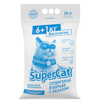Наповнювач SuperCat Стандарт, 7кг (синій)