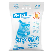 Наповнювач SuperCat Стандарт, 7кг (синій)