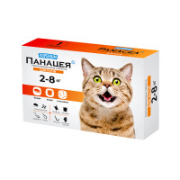 Superium Панацея, протипаразитарні таблетки для котів вагою від 2 кг до 8 кг