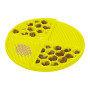 Коврик для слизывания и медленного кормления WAUDOG SILICONE, желтый