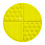 Коврик для слизывания и медленного кормления WAUDOG SILICONE, желтый