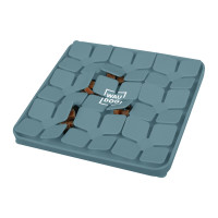 Коврик для поиска корма WAUDOG SILICONE, серый
