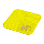 Коврик для слизывания WAUDOG SILICONE, желтый