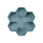 Миска для медленного кормления WAUDOG SILICONE, 450 мл, серая