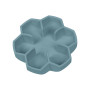 Миска для медленного кормления WAUDOG SILICONE, 450 мл, серая