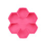 Миска для медленного кормления WAUDOG SILICONE, 450 мл, розовая