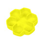 Миска для медленного кормления WAUDOG SILICONE, 450 мл, желтая