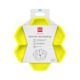 Миска для медленного кормления WAUDOG SILICONE, 450 мл, желтая